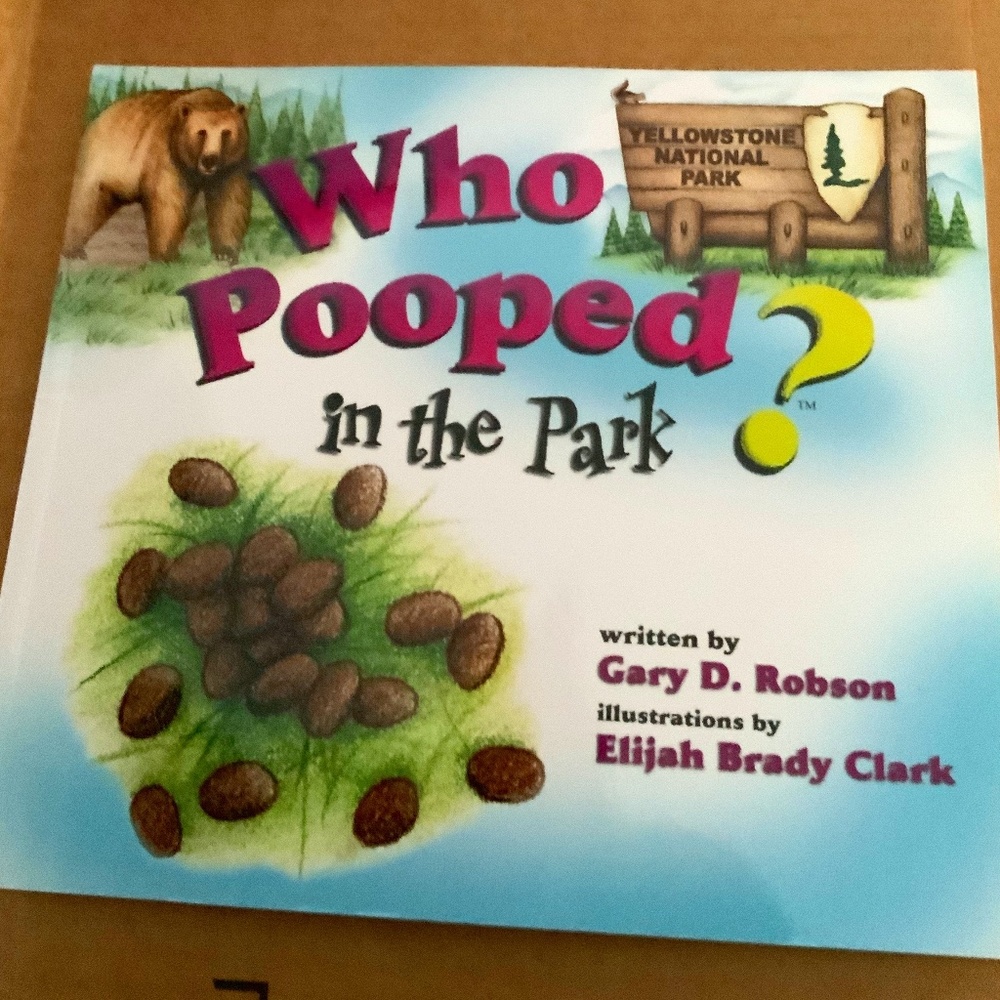 3/$20💕 Yellowstone NP Poop and Gross Things for Kids Books